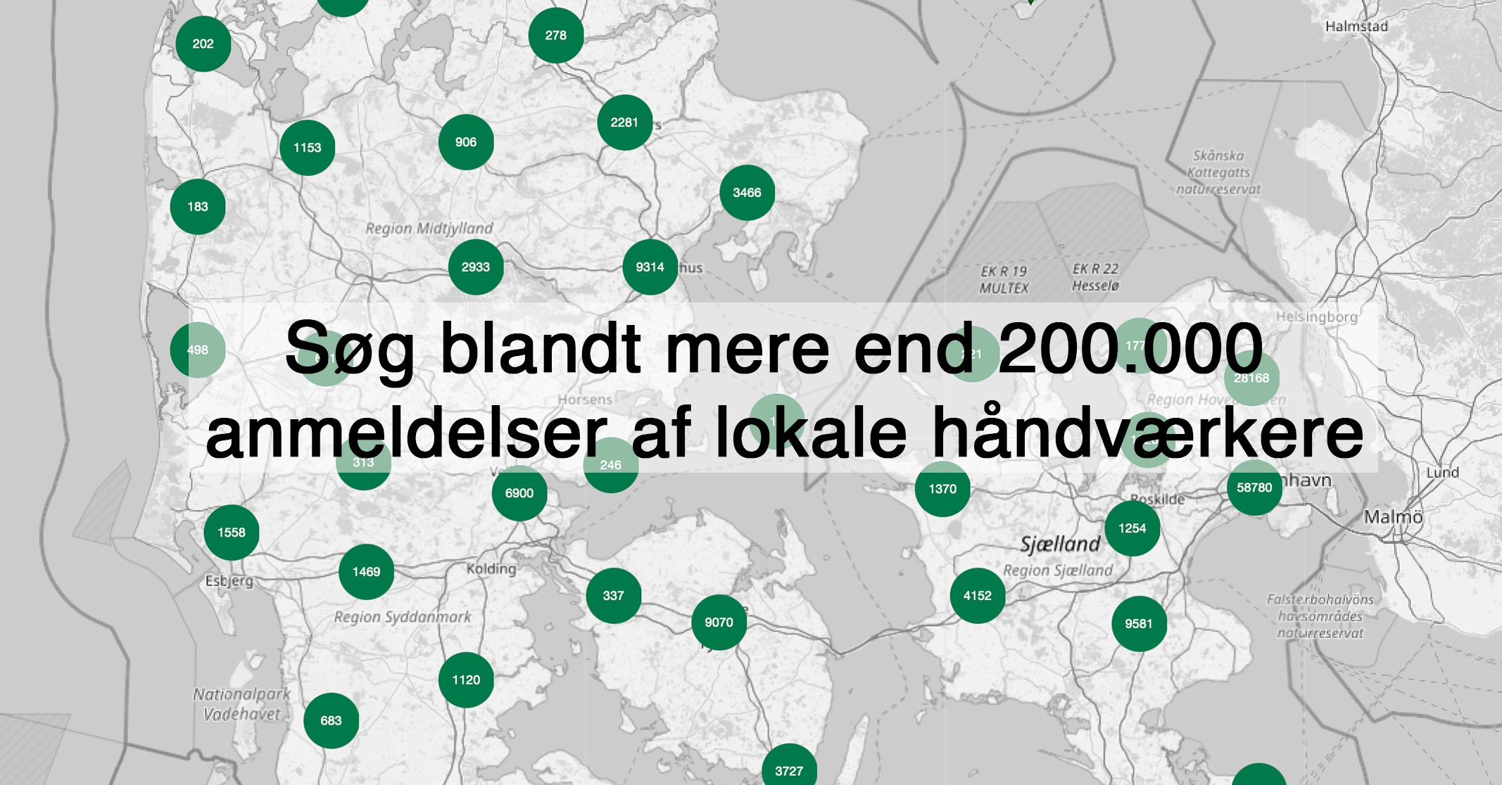 Anmeldelser på kort